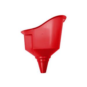 Hyper Tough Large Multi-Use Plastic Truck and Vehicle Funnel, Red