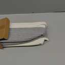 2 Pack Small Woven Basket with Gift Bags and Ribbons, Empty Decorative Gift Chest Box, Cute Baby Gift Basket for Nursery, Cotton Rope Room Shelf Storage Basket with Handles, All 12"x 8"x 5", Gray