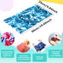 JaGely Summer Neck Gaiters for Men Multi Cooling UV Protection Neck Gaiter for Sun Protection Face Mask Balaclava Motorcycle