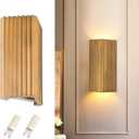ZEROUNO Modern LED Wall Sconce Indoor Wall Lights, Bronze Hardwired Up and Down Wall Mount Light for Living Room Bedroom Hallway Corridor Stairs Warm White 3000K (with Replacement G9 Bulbs) (Brown)