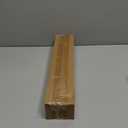 Sliding Door Security Bar - 17.1-40 Inches Adjustable for Glass Patio Doors - White Lock With Rubber Tips, 1.25 Inch Diameter for Windows and Home