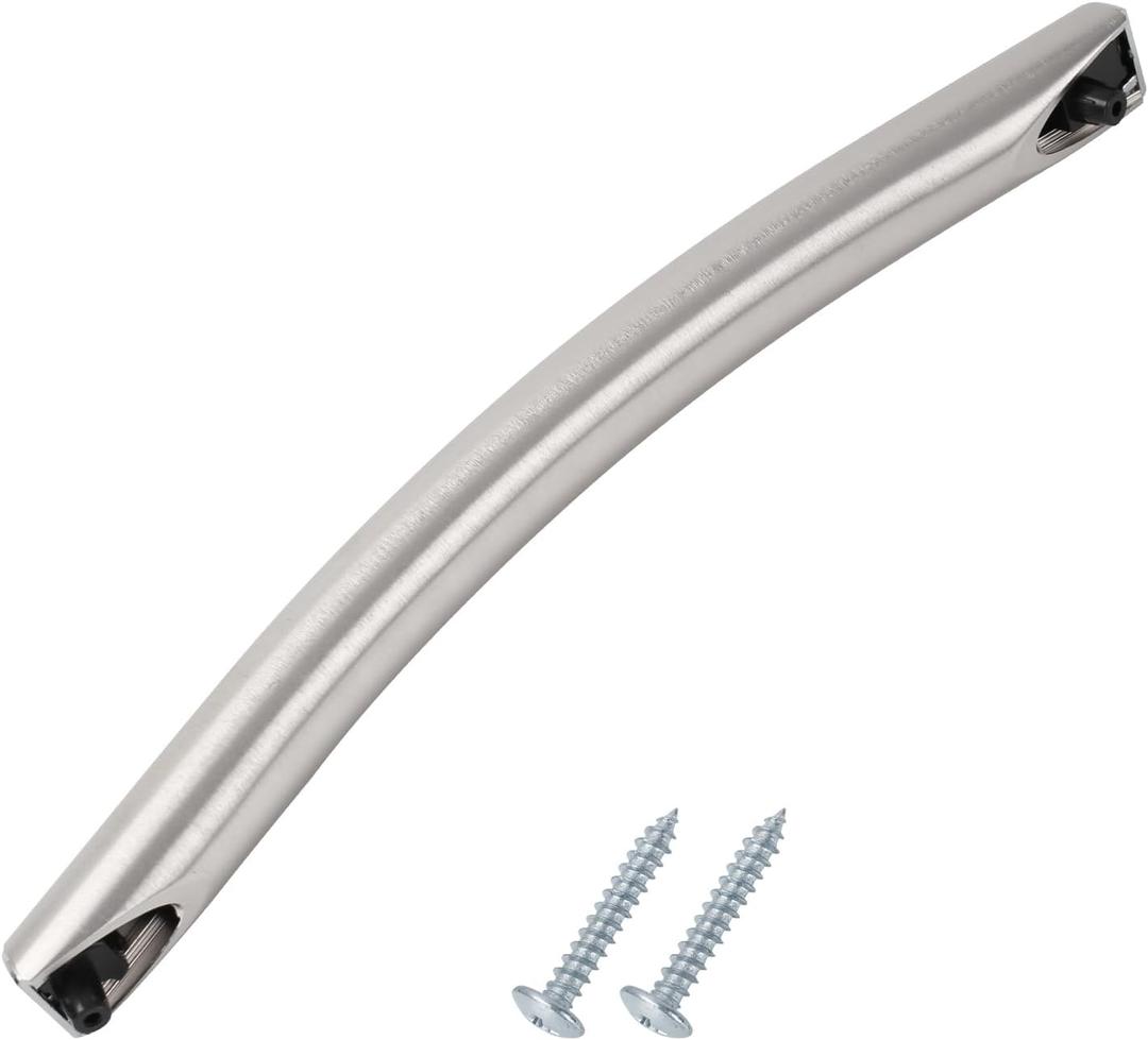 DE94-02933A Microwave Door Handle Compatible with Samsung Microwave Replace AP5622966 DE64-02522A DE94-04313F ME19R7041FS, ME16A4021AS, ME21R7051SS, ME17R7021ES, ME18H704SFS
