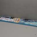 2PCS Set Clear Tempered Glass Canopy,75/90/110 Gallon Aquarium Fish Tank Hoods for Aqueon (22.08x16.57x 0.16in Each Piece)