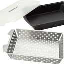 Cuisinart CMT-200 Marinade and Grilling Basket Set, Stainless Steel