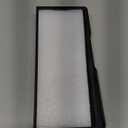 Case for Samsung Galaxy Z Fold 6, Hard PC Slim Fit Bumper Case, Anti-Scratch Shockproof Protective Phone Cover, Black