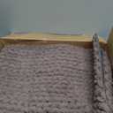 DEXI Bathroom Runner Rugs 60x24, Non Slip Chinelle Bath Mat, Dark Taupe