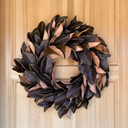 CG Hunter Holiday Collection Faux Wreath, Premium Artificial Indoor and Outdoor Large 30" Magnolia Leaf Christmas Wreath, Christmas Decorations and Holiday Greenery