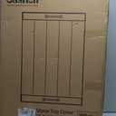GASHELL Noodle Board Stove Cover with Handles, Multiple Stove Top Cover Board for Electric/Gas Stove Top(White)