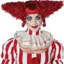 California Costumes, Creepy Clown Wig, Red