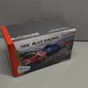 Slot Car Race Track Set for Kids Ages 6-12 Boys & Girls, Dual Racing Game 2 High-Speed Cars 1:64 Scale, Battery or Electric Powered Plug-in Track, Gift Toy Stocking Stuffers for Children