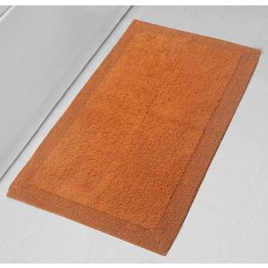 Home Weavers Luxury Collection 100% Reversible Cotton Bathroom Rugs Set, Washable Rug, Extra Soft and Absorbent Bath Rug, Bath Mat Set, Bath Floor Mat Non Slip, 24"x40" Rectangle, Terracotta