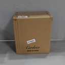 Cerdeco Black Outdoor Wall Lights, Cylinder Stainless Steel Porch Light with Frosted Glass, Modern Outdoor Wall Sconces,2 Pack