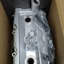 Upgrade Aluminum Engine Valve Cover Set w/Gaskets Compatible with 2003-2008 Nissan 350Z Infiniti G35 FX35 M35 VQ35DE 3.5L V6 Replaces Parts 13264-AM600 13264-AM610 (Silver)