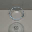 0.8L Small Tempered Glass Casserole Dish for Oven with Lid, Round Microwave Oven Baking Dish with Glass Lid