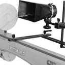 Woodturning Dust Hood Installed on Woodlathe for Effective Dust Extraction Collection, Wood lathe accessory.