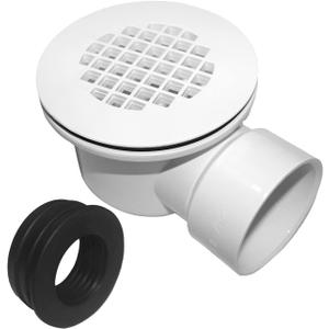 PVC 2''Side Outlet Drain Assemblyfor Low Profile Shower Drain Trap and Shower Base Drain.