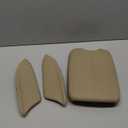 X AUTOHAUX 1 Set Car Center Console Cover Front Door Panels Armrest Replacement for Honda Accord 2008 2009 2010 2011 2012 Beige