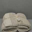 Amelie Home Soft Cozy Chenille Knit Throw Blanket