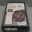 Premium Christmas Ornament Storage Box  Holds up to 72-3 Ornaments + 6 Side Slots for Figurines & Nutcrackers  Holiday Decoration Organizer  Durable 600D Black Canvas