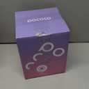 POCOCO Galaxy Star Projector for Bedroom with Replaceable Optical Film Discs, Home Planetarium Night Light Projector with High-Definition Soft Light for Relax, Study, and Meditate, Stress Relief Gifts (Black)