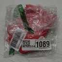 ForeFair Women's Sleeveless Square Neck Tank Top Double Layer Basic Crop Tops Summer Fitness Workout Casual Tops (Red) S