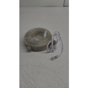 12M/40ft Dimmable LED Rope Light, Cuttable Waterproof Indoor Outdoor Clear Tube Light Rope, 432 Daylight White LEDs 110V 6000K Flexible Soft Connectable for Patio Balcony Garden House Decor