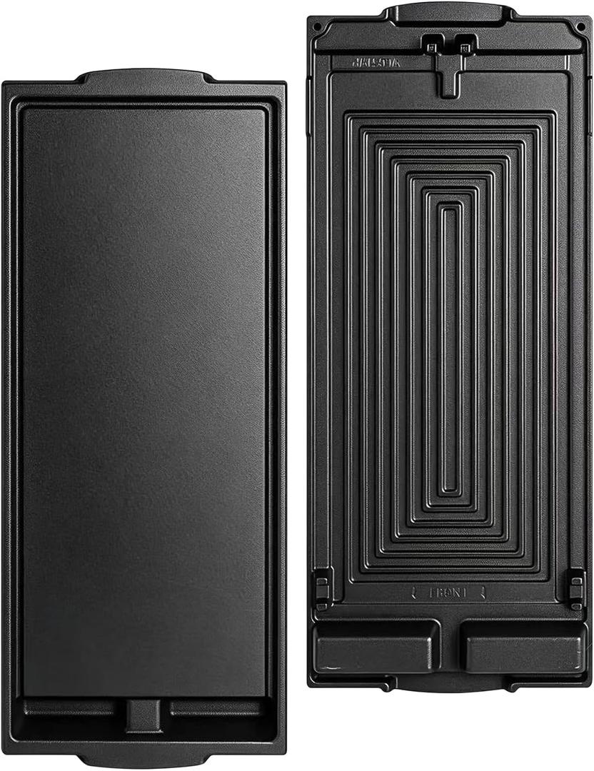 W10432544 Cast Iron Griddle Replacement for Whirlpool Gas Stove 19.7" x 7.8" stovetop griddle Pan for W10432539 Kenmore Maytag Jenn Air Kitchenaid Gas Range Cooktop Parts