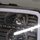 Headlight Assembly Compatible with 2009 2010 2011 2012 2013 2014 2015 2016 2017 2018 Ram 1500,2019 Ram 1500 Classic,2010-2018 Ram 2500 3500 Headlights Headlamp Black Housing Driver and Passenge