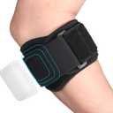 Forearm Guard & Elbow Brace ,Tennis Elbow Braces Guard for Tendonitis and Tennis,Golfers Adjustable Straps and Compression Pad for Men and Women,Elbow Support Relief (Classic Black)