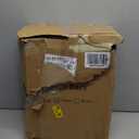 SAYZH Fruit Basket for Kitchen with Wood Top 5 Tier, Stackable Fruit and Vegetable Storage Cart, Wire Storage Basket with Wheels, Vegetable Basket Bins Rack for Onions and Potatoes, White