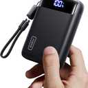 INIU Portable Charger, Smallest 22.5W 20000mAh USB C in & Out Power Bank Fast Charging, PD 3.0+QC 4.0 LED Display Phone Battery Pack Compatible with iPhone 16 15 14 13 Pro Samsung S23 Google iPad etc (Mini Size, Black)