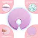 2 x Soft Gel Breast Therapy Pads for Breastfeeding & Pumping, Breast Cooling Pad, Nursing Pain, Mastitis Pain Relief (Purple)