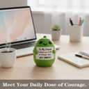 4 x Funny Gifts for Friends,Best Friend Birthday Gifts for Women Friendship,3.2 Resin Positive Dinosaur Figurine Home Decor,Cute Fun Emotional Support Gift Ideas