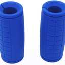 Weight Bar Grips Fit Standard Barbell, Dumbell Handles, Thick Bar Training Adapter For WeightLifting & Cable Attachments Fitness Training Rope Grips For Body Arm Forearm Builder Strength (Blue)