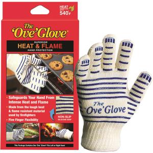 The Ove Glove - Superior Heat & Flame Hand Protection - Pack of 1 Oven Mitt