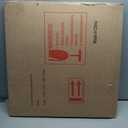 VooBang Black Round Bathroom Mirror, 24 inch Circle Wall Mounted Hanging Mirror with Simple Modern Circular Metal Frame for Hallway, Entryway, Living Room, Black Frame