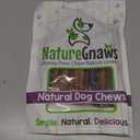 Nature Gnaws Large Bully Sticks for Dogs 5-6" (10 Count) - Thick Long Lasting for Aggressive Chewers and Large Dogs - Natural Beef Dog Chew Bones (EXP 08/01/26)