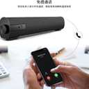 Portable Soundbar for TV/PC, Outdoor/Indoor Wired & Wireless Bluetooth 5.0 Speaker with Remote Control and Coax Cable, 2X5W Mini Home Theater Sound bar with Built-in Subwoofers for Projector (Updated)