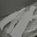 Suzile 3 Pieces Christmas Outdoor Nativity Yard Decor Nativity Scene Yard White Nativity Scene Christmas Yard Nativity Sets Religious Manger Scene for Xmas Home Lawn Pathway Walkway Supplies Decor