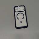 Miracase for iPhone 17 Pro Max Case 6.9" Full-Body Phone Case with Built-in Glass Screen Protector& Full Camera Protector, [Magnetic with MagSafe] Drop Proof 17 ProMax Cover, Blue