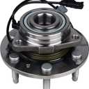 KUSATEC 515160 Front Wheel Bearing and Hub Assembly Compatible with Chevrolet Tahoe Suburban Silverado 2014-2019, GMC Yukon 1500 2014-2019, for Cadillac Escalade XTS 2015-2019, 6 Lug w/ABS