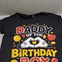 Daddy Of The Birthday Boy Shirt matching Dad Son Family Bday T-Shirt.L