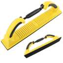 2-3/4" x 15-3/4" PSA Adjustable Radius Flex Longboard Hand Sanding File Block with PSA Backing Conversion Adapter Pad, Use Continuous Rolls or Sandpaper Sheets, Auto, Wood