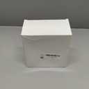 Colarr 100 Pcs Small Baby Shower Napkins 3 Ply 5 x 5 Inch Cocktail Napkins a Message from The Bump Disposable Gender Reveal Supplies with Gold Foil for Baby Welcome Party(White)