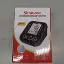 Sinocare Blood Pressure Monitor, Upper Arm BP Machine for Home, Adjustable Cuff 8.6"-16.5", One-Button Operation, Dual User Mode, Posture Detection & Irregular Heartbeat Alert, Black