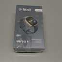 Fitbit Versa 4 Fitness Smartwatch with Daily Readiness, GPS, 24/7 Heart Rate, 40+ Exercise Modes, Sleep Tracking and more, Waterfall Blue/Platinum, One Size (S & L Bands Included)