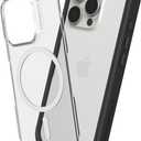 RhinoShield Modular Case Compatible with MagSafe for [iPhone 16 Pro] | Mod NX - Superior Magnetic Pull Force, Customizable Heavy Duty Protective Cover 3.5M / 11ft Drop Protection - Black