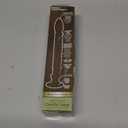 Darice Brass Plated Candle Lamp, 9 Tall  Classic Window Candle with 7-Watt Glass Bulb Included, Automatic Light Sensor, Electric Candles with Bright, Warm Light