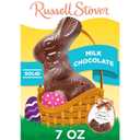 Russell Stover Milk Chocolate Easter Rabbit, 7 oz. (EXP 08/01/26)