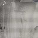 Long Waffle Shower Curtain - White Cotton Texture Fabric Heavyweight Shower Curtains for Bathroom,72Wx78L